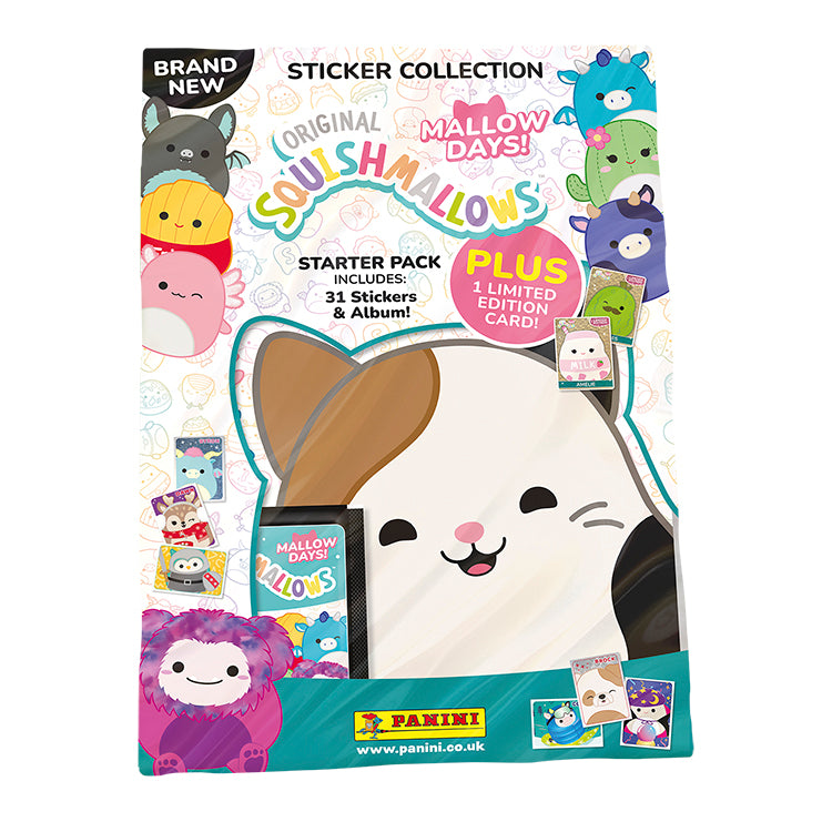 Squishmallows ‘Mallow Days’ Sticker Collection